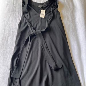 Express black tank with tie size medium